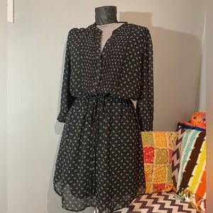 H&M Fan Print Dress